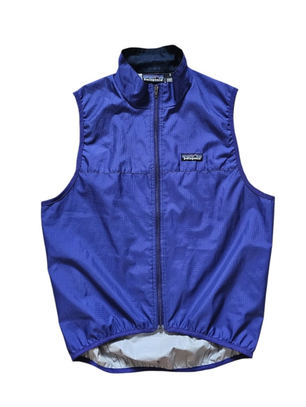 Vintage Patagonia Velocity Vest Zip Up Blue